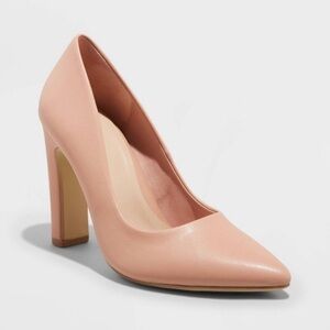 Women's Sue Pumps - A New Day™ Blush Size 6.5